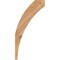 Ekena Millwork 3 1/2"W x 8"D x 16"H Thorton Smooth Knee Brace, Western Red Cedar BRC04X08X16THR00SWR - alternate 3
